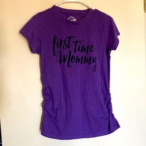 Maternity tee shirt.